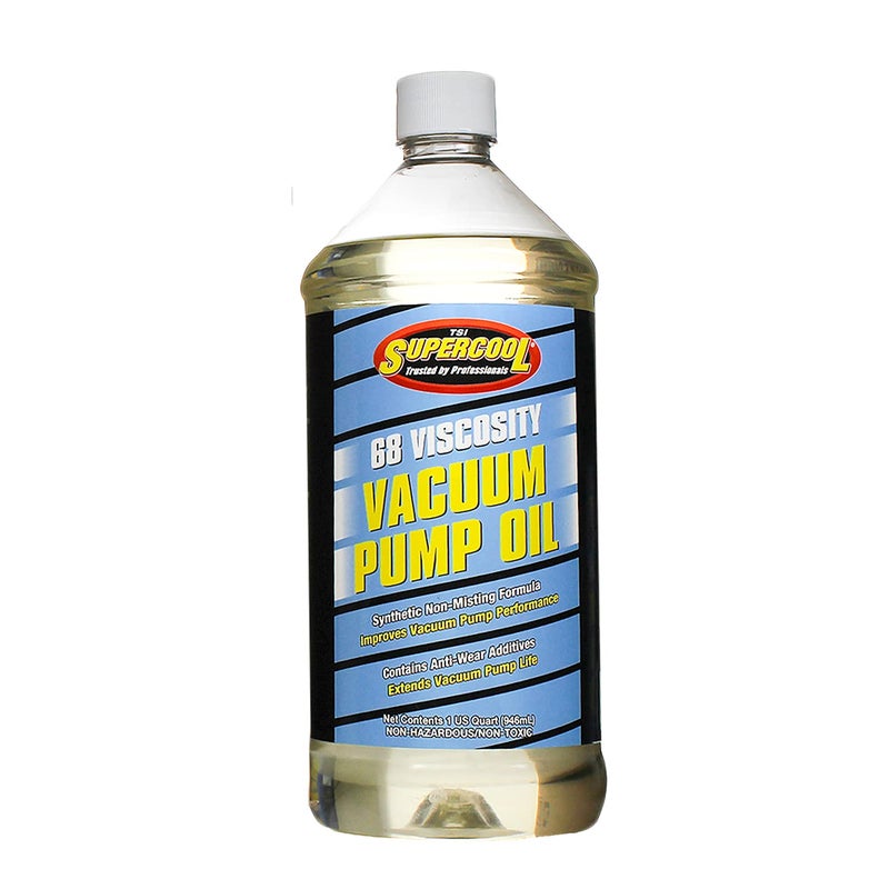 TSI Supercool Vacuum Pump Oil  Synthetic  32 Oz.  Clear (V32) - Image 1